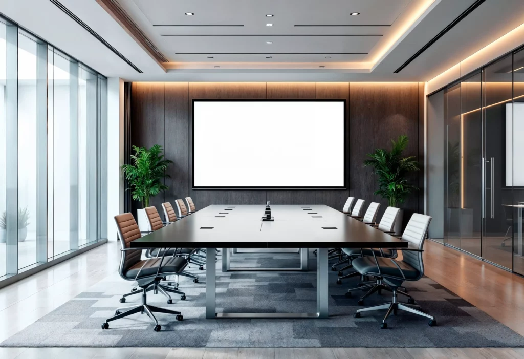 Installation audiovisuelle d'une salle de réunion à Toulouse en Haute-Garonne